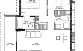 Plano 2D2B — Unidad 204
