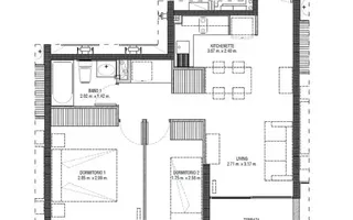 Plano 2D1B — Unidad 212