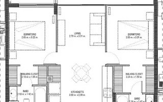 Plano 2D2B — Unidad 305